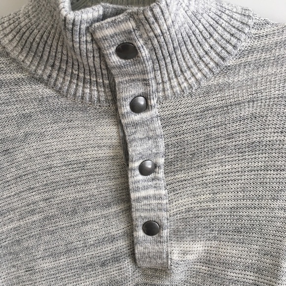 Banana Republic light Gray Mens sweater size L - Picture 3 of 7